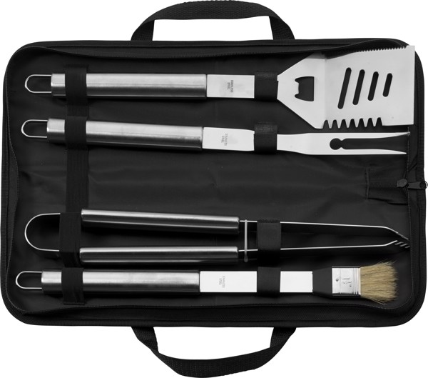 Set de churrasco Silas | Inox | 4 pcs