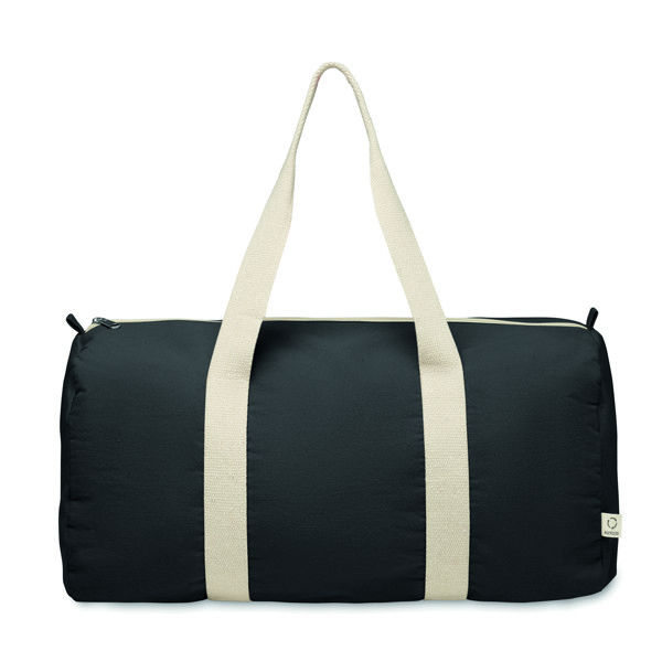 Sinn športna torba 320g/m² recikliran bombaž, 50x25x25cm - Črna