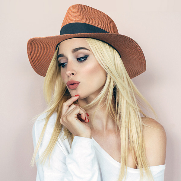 Chapeau pail. pap. FEDORA