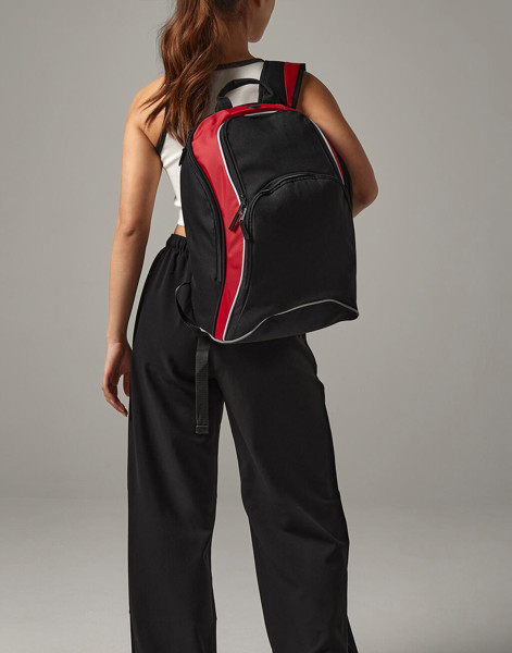 Teamwear Backpack - Black / Classic Red / White / ONE SIZE