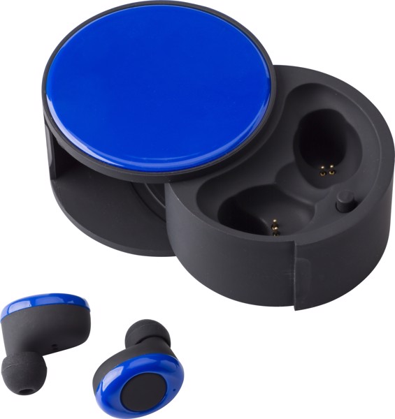 ABS earphones - Cobalt Blue