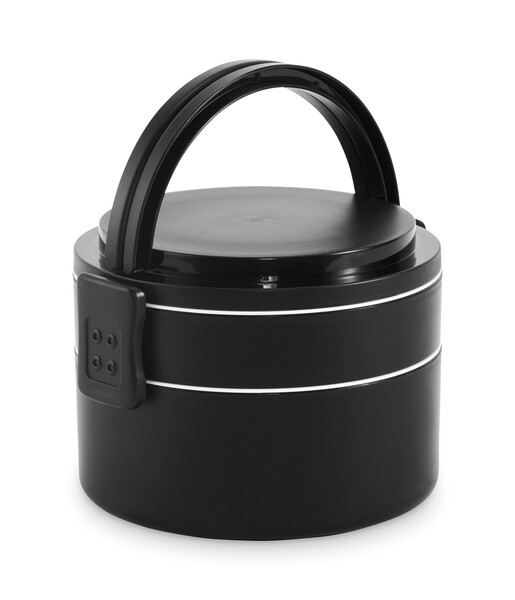 PP kétszintes ételdoboz 950 ml Ensala - Fekete