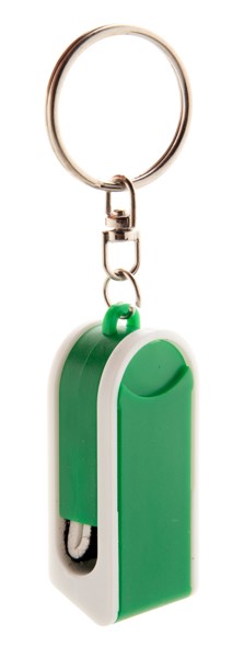 Mobile Holder Keyring Satari - White / Green
