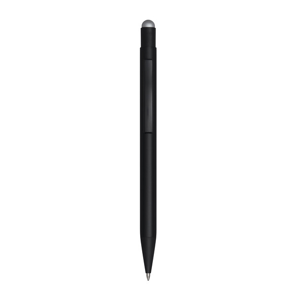 Aluminium Ballpoint Pen Black Beauty - Black / Silver