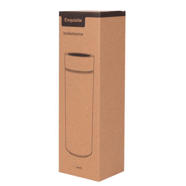 Double-Walled Vacuum Flask Exquisite - White