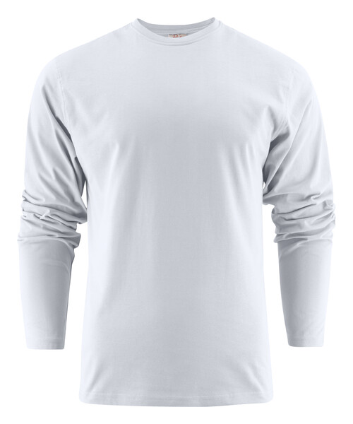 Printer Heavy T L/S White 5XL