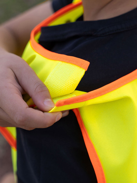 Children's Safety Vest Funtastic Wildlife - Yellow / XXS