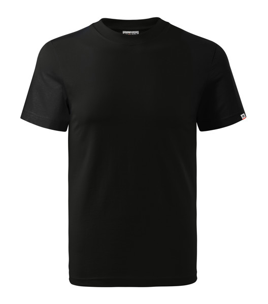 Tričko Unisex Rimeck® Base - Černá 01 (Brand Label) / L