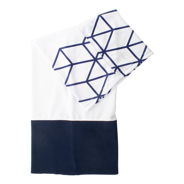 Écharpe multifonctions sur mesure CreaScarf Winter - Bleu