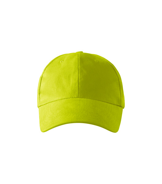 Čepice Unisex Malfini® 6P - Limetková / nastavitelná