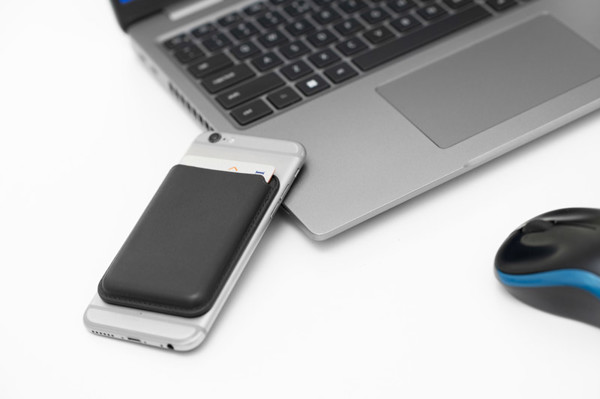 Magnetic phone wallet MAGILO - black