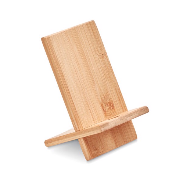 Whippy bamboo phone holder, 140x80 mm