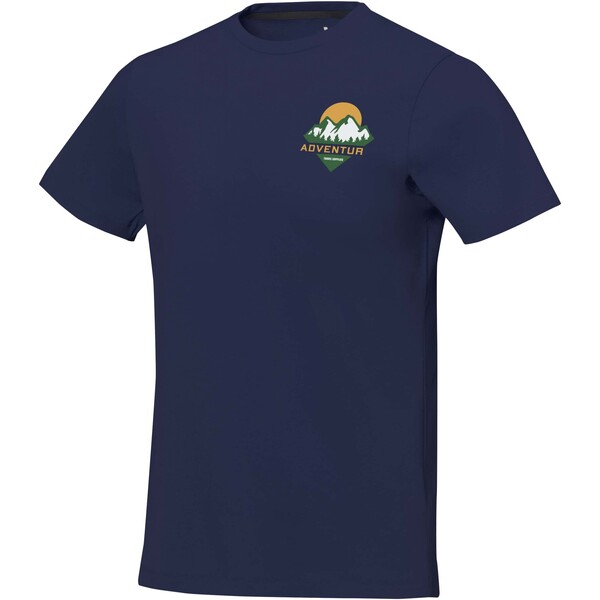 T-shirt de manga curta para homem de 160 g/m² Nanaimo - Azul marinho / XL