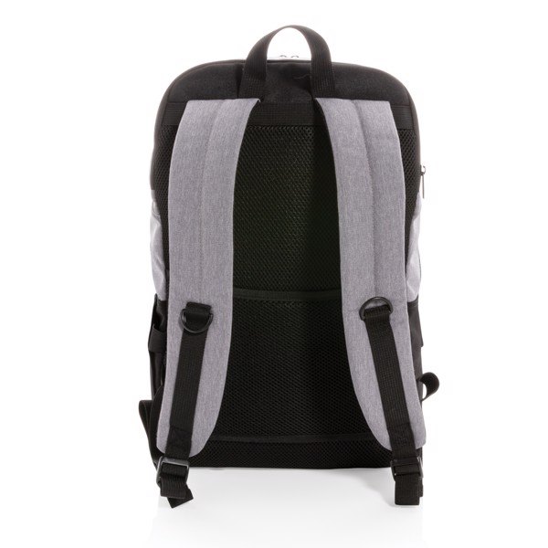 Modern 15.6" USB & RFID laptop backpack PVC free