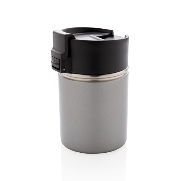 Bogota compact vacuum mug with ceramic coating - Grey