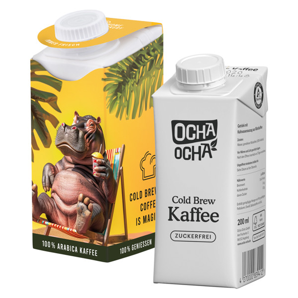 Drink Pack with Ocha-Ocha® cold brew coffee