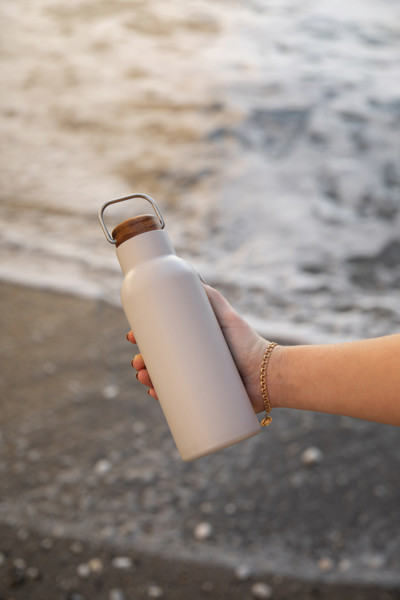 Vinga Ciro vakuumska steklenica, 580 ml, reciklirano jeklo - Siva