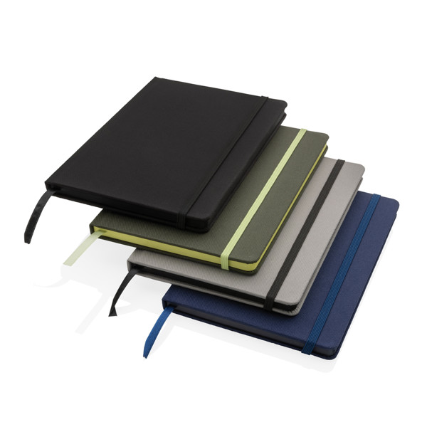 GRS certified RPET A5 notebook - Green / Green