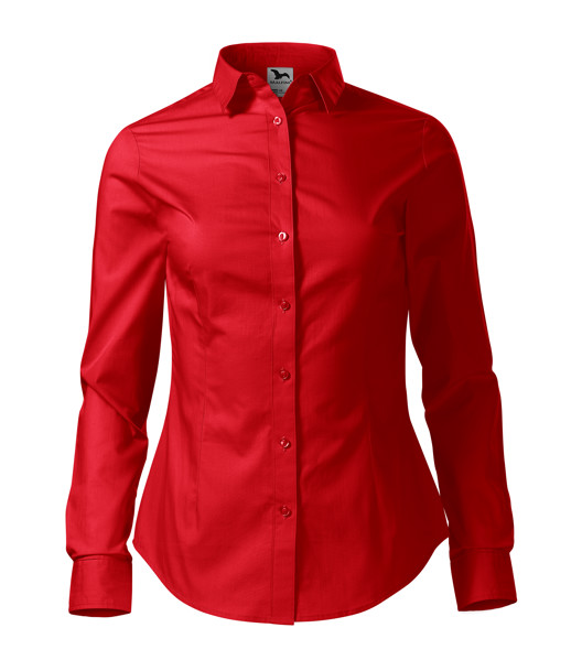 Košile Dámská Malfini® Style Ls - Červená / 2XL