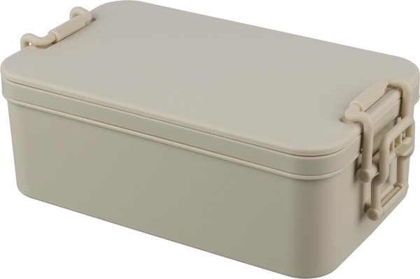 PP two-layer lunchbox Siena - zwart