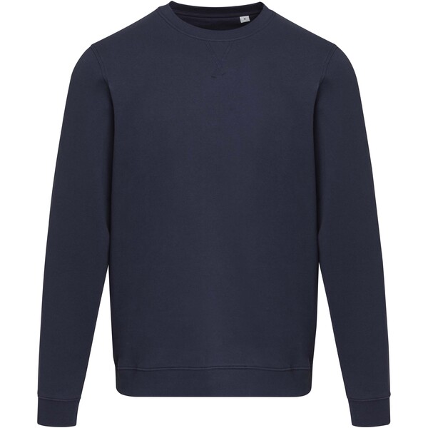 Maglione a girocollo unisex in tessuto biologico riciclato certificato OCS da 280 g/m² Jasper - Navy / L