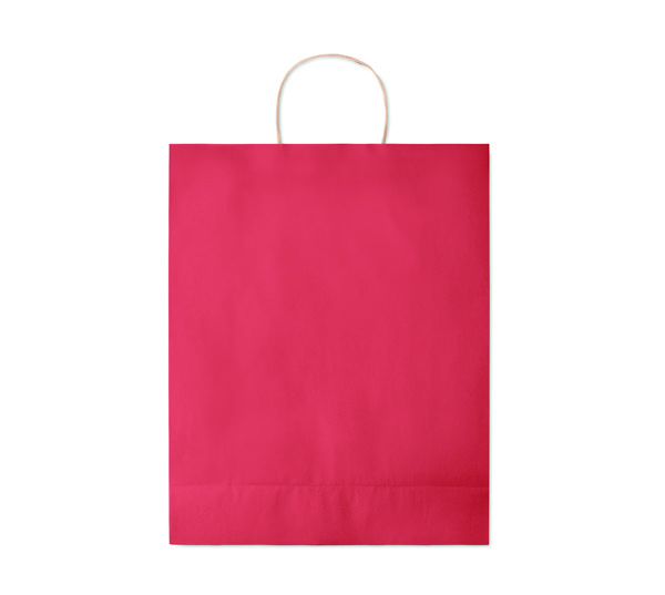 Sac en papier grand format Paper Tone L - Rouge