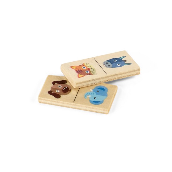 DOMIN. Jeu de dominos en bois