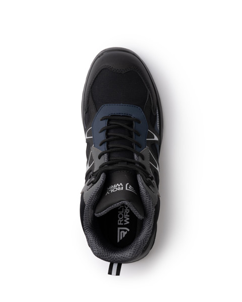 Sapatos De Trabalho Giskan - PRETO/AZUL MARINHO / 36