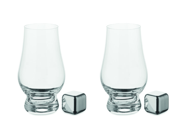 Set of whisky tasting glasses Malt
