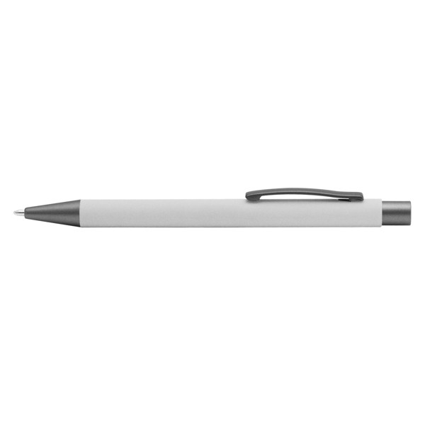 Stylo Bowie Softy - Blanc / Jet d’encre 4 couleurs