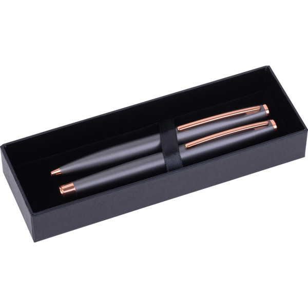CrisMa metal writing set GEORGIA - Anthracite