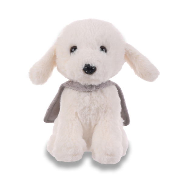 Lando plush dog - White