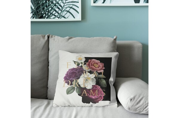 Cushion cover pluche & cushion 40x40 cm sublimation