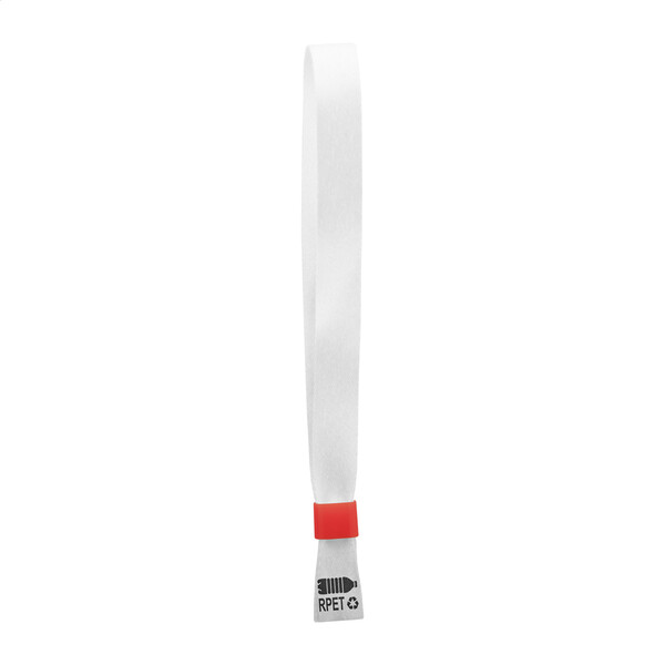 Egyedi Fesztivál Karszalag SuboWrist RPET - Red / White