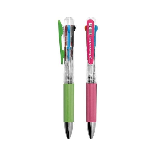 STYLO BILLE 3 COULEURS - Translucide