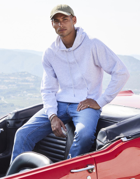 Lightweight Hooded Sweat - White / S