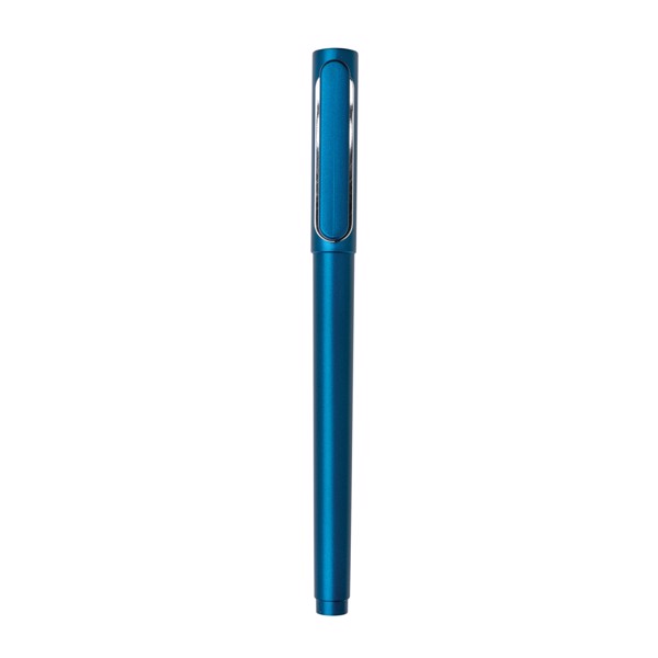 Stylo X6 à capuchon avec encre ultra glissante - Bleu