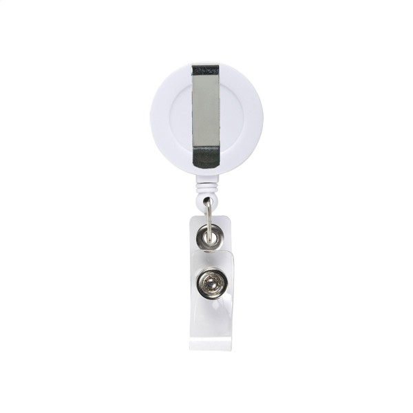 BadgeClip badge holder - White