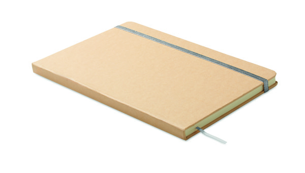 DIN A5 Notizbuch für Gravur Route - Silber