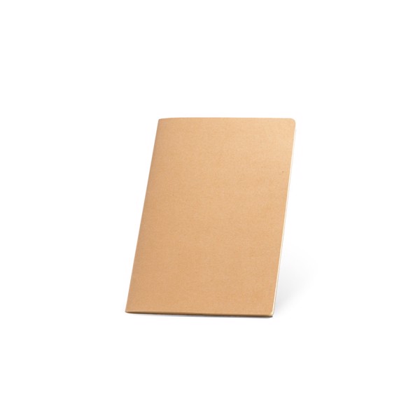 PS - ALCOTT A5. A5 notepad with Kraft paper cover (250 g/m²)