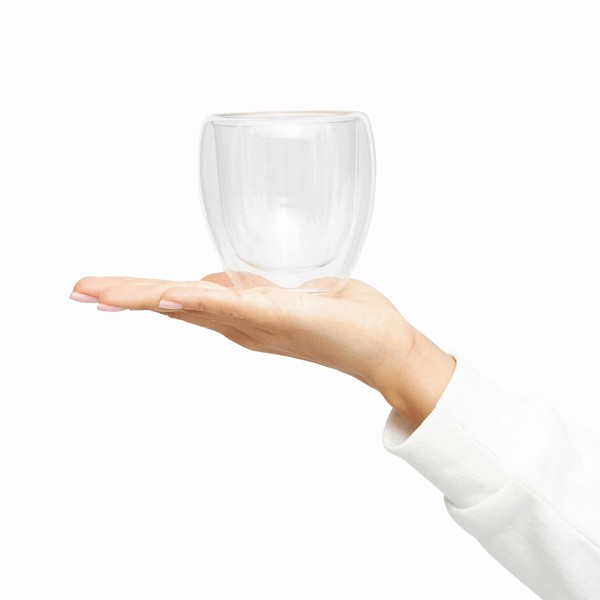 Gläser-Set Drink Line M, Doppelwandig: 2Er Set