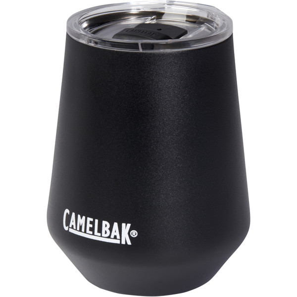 Copo térmico de vinho de 350ml com isolamento a vácuo "CamelBak® Horizon" - Preto liso