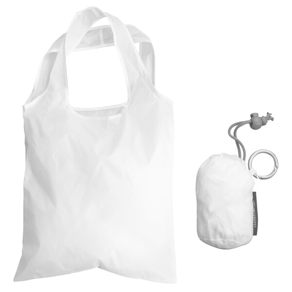 Shopping pliable KEYSHOP - blanc