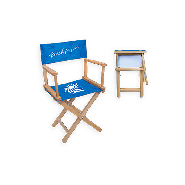 Customizable director chair Director