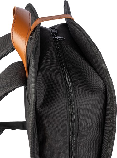 Mochila de poliéster rPET (600D) Ralf