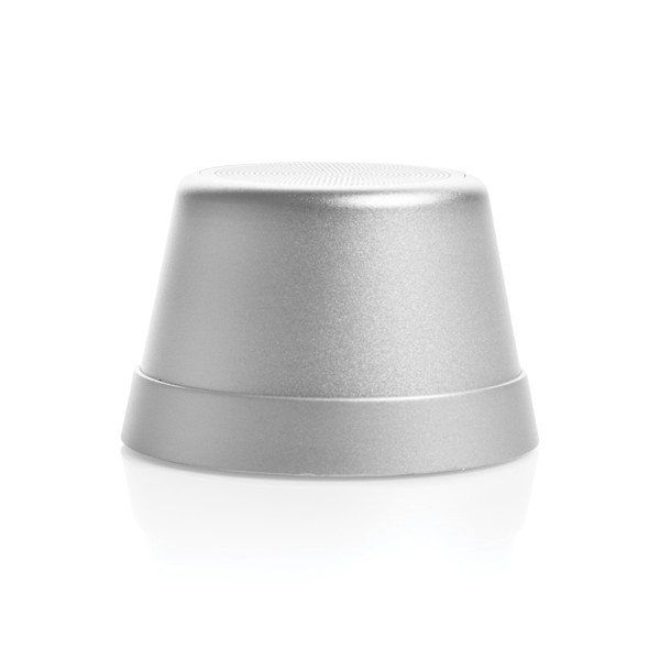Nivio RCS recycled aluminum magnetic 5W Speaker - Silver