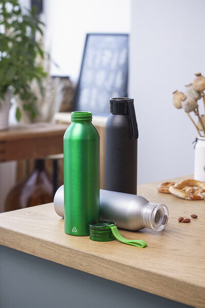 Recyklovaná Hliníková Flaša Ralusip - Black