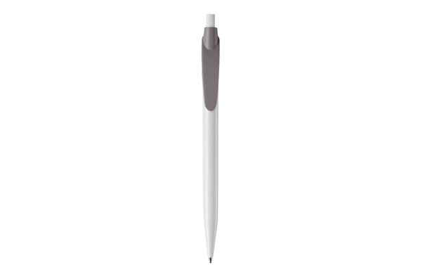 Cosmo ball pen hardcolour - White / Silver