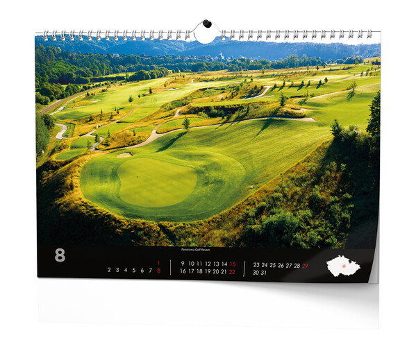 Nástěnný Kalendář - Golf - České Resorty