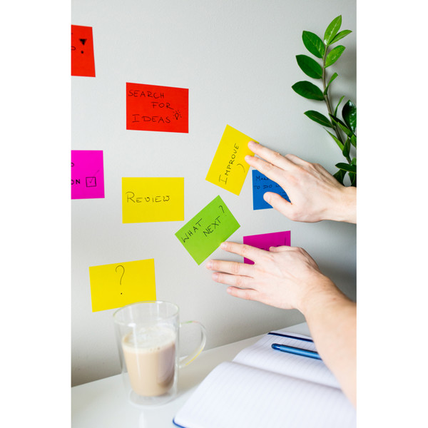 Electrostatic sticky notes | Rolly - white